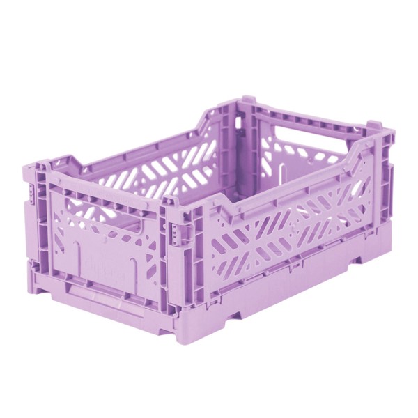 AY-KASA Foldable Crate ORCHID LILAC, Maxi-Box ONLY SHIPS IN NZ