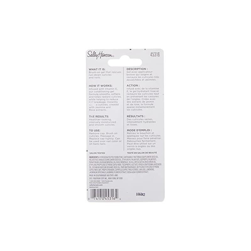 Sally Hansen Cuticle Rehab, 8.8 ml