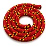Red & Black Polypropylene Rope, Solid Braided Poly Rope Cord