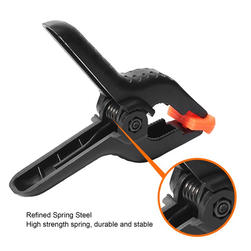 10Pcs 4.5 Inch Spring Clamps Heavy Duty Background Clamp for