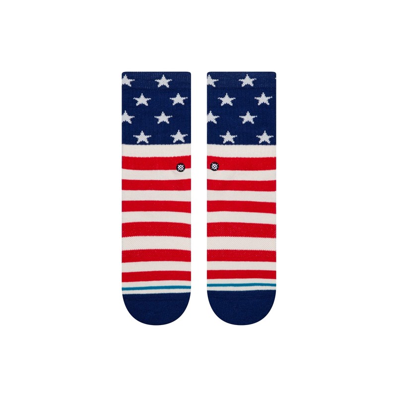 Stance Crew The Fourth St Kids Socks (Medium, White)