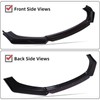 goodfitment - Universal Front Bumper Lip Body Kit ABS Glossy