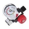 Spray Gun Air Pressure Regulator Aluminum Alloy High Accuracy Adjustment
