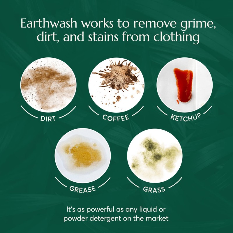 earthwash Laundry Sheets, Scent-Free (32 Loads), The Perfect Plastic Free