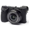 DISCOVERED イージーカバー ソニーα6500 用 カメラカバー ブラック 液晶保護フィルム付き
