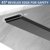 Hidden Island Countertop Support Bracket, Solid Heavy Duty Floating Shelf
