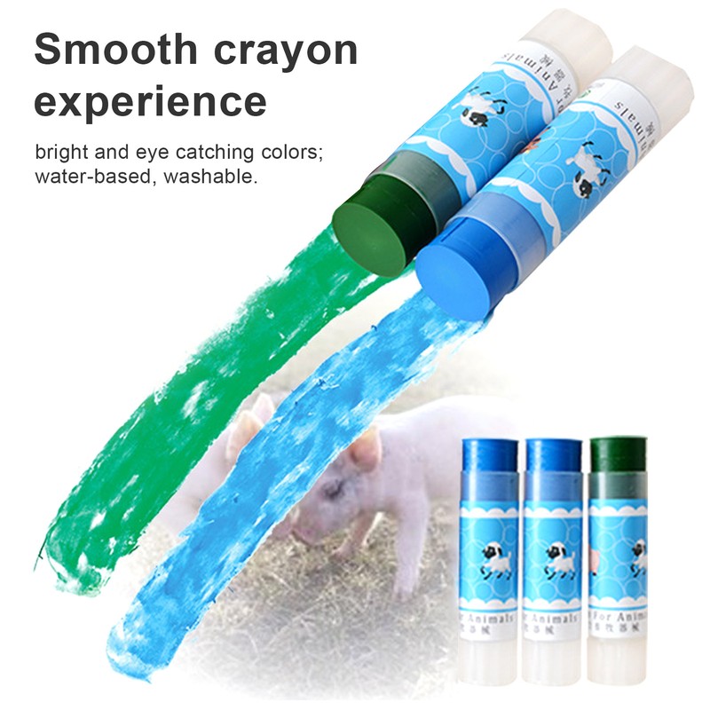 10pcs Livestock Marker Crayon Safe Pig Marking Crayon for Pig