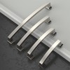 Amerdeco 10 Pack Brushed Satin Nickel 3.75 Inch(96mm) Hole Centers