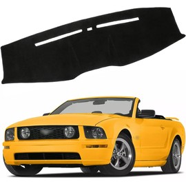 XITER - Tapete de poliéster antideslizante para salpicadero, compatible con Ford Mustang 2005-2009.