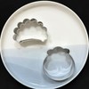 Auktosmn Dim Sum and Dumpling Cookie Cutter Set-2 Piece -