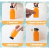 LUBOXIN Pack of 12 Small Bottles for Filling 150 ml