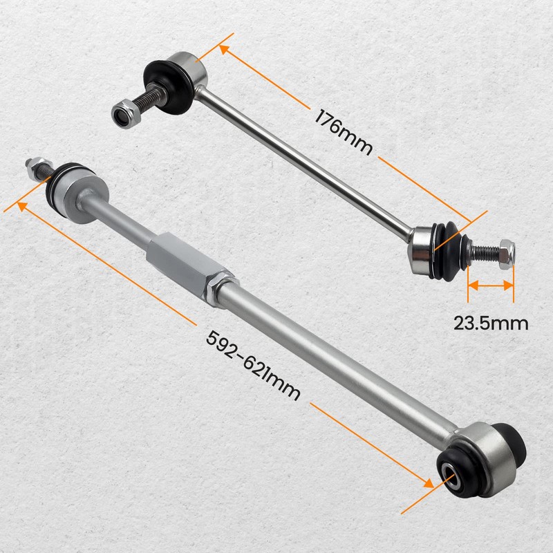 maXpeedingrods for Lincoln LS 2000-2006 4pc Adjustable Torque Tie Rods
