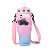 40 oz Tumbler Carrier for Hands-Free Travel – Neoprene Crossbody