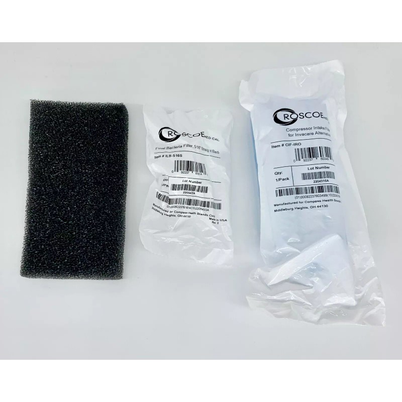 INVACARE Perfecto2 O2 OXYGEN MAINTENANCE FILTER KIT -FK-IPER New -Unopened