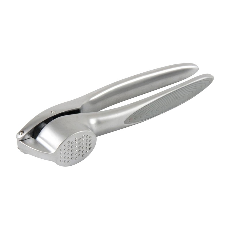 Wiltshire Colour Rush Garlic Press, Chrome Plated, Anti-Slip Soft Grip