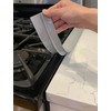 Silicone Gas Cooktop Strip Set, Kitchen Counter Gap Seal, Stain
