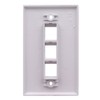 Kework 3 Ports Wall Plate, 2 Ports HDMI 4k +
