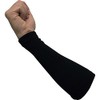 Mie Chemical Industry NO.TK01-BK Mierrobe Bamboo Yarn Arm Cover, 20,