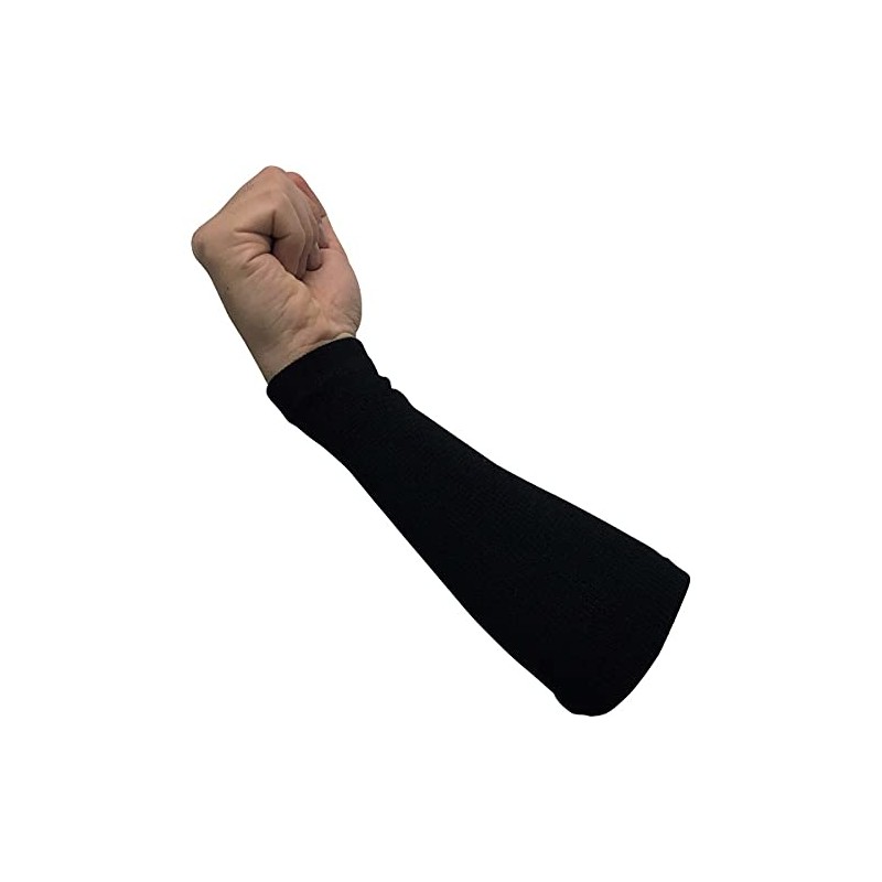 Mie Chemical Industry NO.TK01-BK Mierrobe Bamboo Yarn Arm Cover, 20,