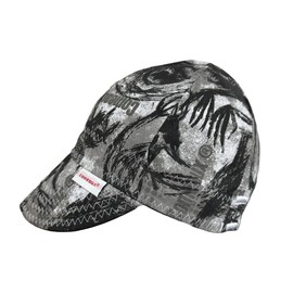Comeaux Caps Reversible Welding Cap - Night Creatures Grey - Size 7 1/2