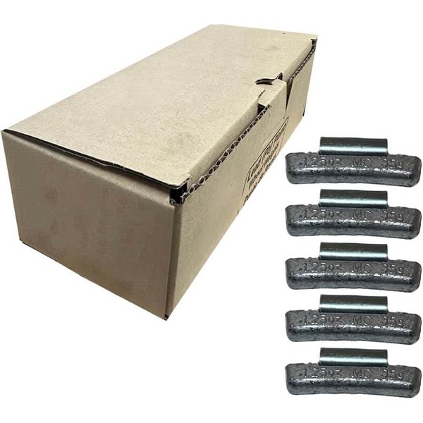 Tire Wheel Balancing Weights MC Type Uncoated Lead Clip On