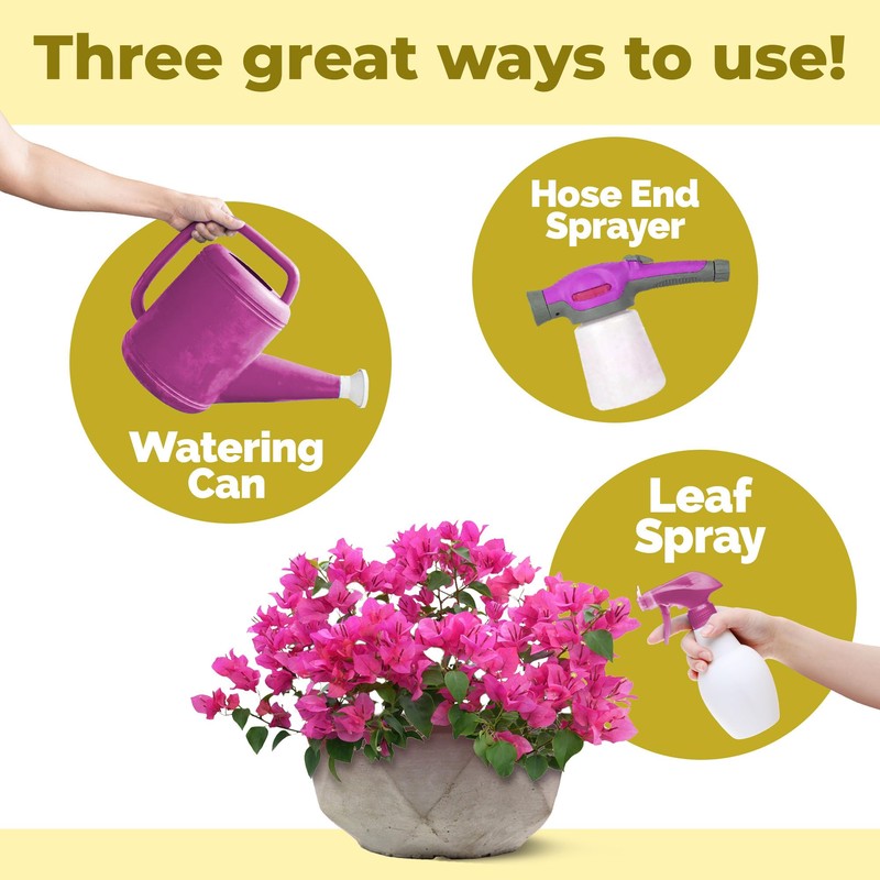 Bougainvillea Fertilizer, Complete Liquid Bougainvillea Plant Food, 32 oz (1
