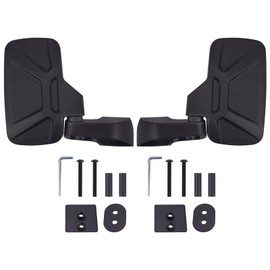 Maxpeedingros Door Mounted UTV Side Mirrors for 2018-2023 Polaris Ranger XP 1000 / SP 570 / Commercial PRO XD