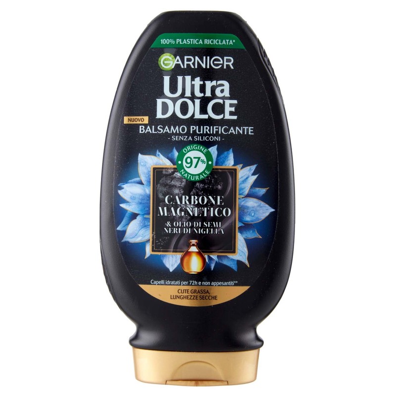 Garnier Ultra Dolce Magnetic Charcoal Conditioner 200ml