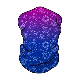 Alternative Imagination Space Scene Seamless Bandana - Face Mask, Neck Gaiter, Headband for Men & Women
