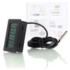 5PCS Digital LCD Thermometer Fish Tank Refrigerator Water Temperature Gauge