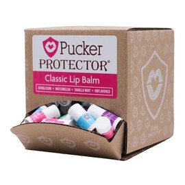 SmileMakers Pucker Protector Classic Lip Balm - Productos para el cuidado de los labios - 120 por paquete
