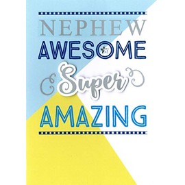 Just To Say Awesome Nephew Birthday Greeting Card Second Nature Cards JT160