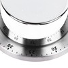 Kitchen Timer Stainless Steel Countdown Timer Clock Mechanical Kitchen Timer