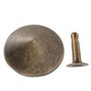 100pcs Mushroom Rivets Multipurpose Double Cap Mushroom Rivets for Belts