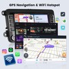 Hikity Android Car Stereo for VW Seat Passat Golf Tiguan