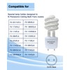 Ignixlite 2 Pack MLS13GU35 Fluorescent Light Bulbs,13W 3500K Replacement for