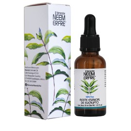 Bienestar NEEM ERFRE Aromaterapia Aceite Esencial 100% puro- Naturales para difusores y humidificadores (Eucalipto, 30 ml)