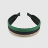 Lala 라라 트윙클 블랙그린 헤어밴드(LALAH199) Lala Twinkle Black Green Hairband