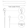 Topacket - Paquete de 24 cadenas de collar a granel,