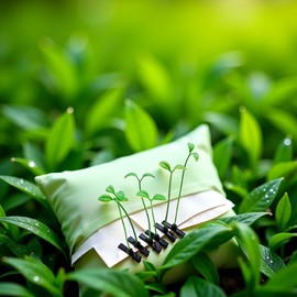 10pcs Lovely Grass Antenna Hair Clips Bean Sprout Hairpins Cute Grass Hair Barrette Funny Green Plant Hair Pins Cosplay Headwear Party Hairpiece Hair Accessories for Women School Home Party