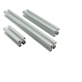 Aluminium profile, 30 x 30 mm, system, installation, construction profile, 8 mm slot, 2000 mm
