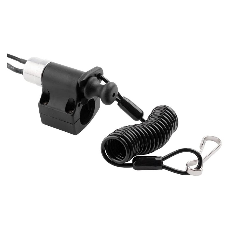 Tusk Power Pull Tether Kill Switch Black for Yamaha YFZ