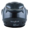 1Storm Motorcycle Bike Full FACE Helmet Mechanic Carbon Fiber Black
