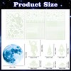 AZ-FRONT Glow in the Dark Stickers, Space Theme Set, Star,