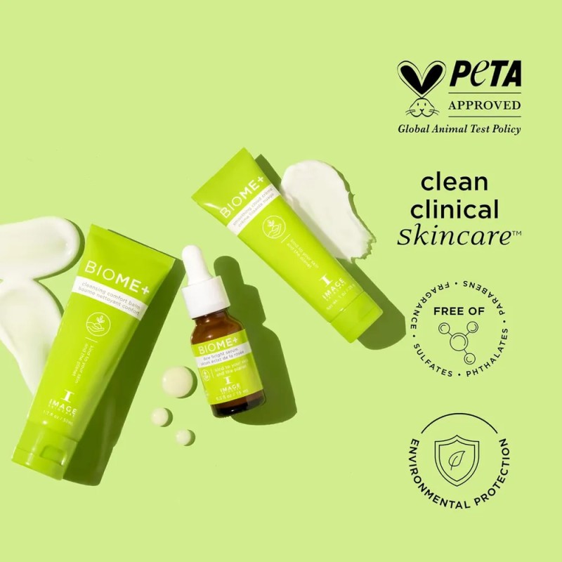 Image Skincare, Biome+ Dew Bright Serum, Suero Facial Respet