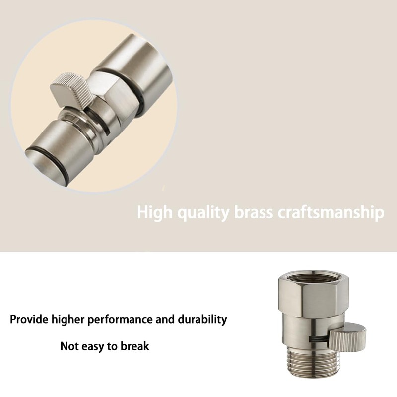 Shower Head Shut Off Valve, 1/2” G Shower Valve, Shower