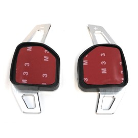 H-Customs Shift Paddle Extension Shift Paddle Aluminium Silver Compatible with Type A A3 S3 RS3 (2013+) A4 S4 RS4 (2012+) A5 S5 RS5 (2012+) A6 S6 RS6 (2012+) A8 S8 (2012+) Q5 Q7 R 8(201 2+)