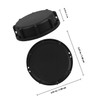 Yardwe Plastic Water Tank Cap Cover for 60mm Valve Waterproof