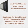 CAMGJORT SA5B Wall Plate for Sensi Touch Wi-Fi Thermostat ST75,Black(1