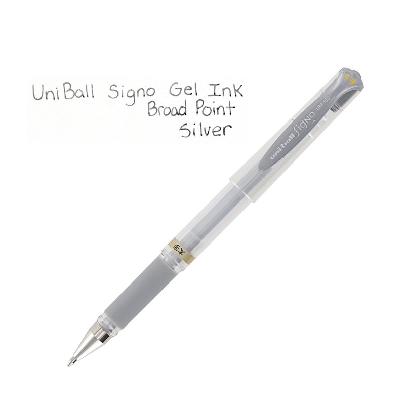 Uni-Ball Signo UM-153 Gel Ink Rollerball Pen, 1.0mm, Broad Point,